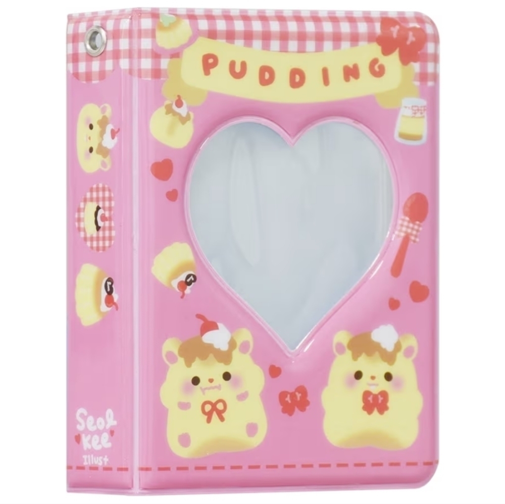 Pink Pudding Themed Binder